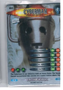 DOCTOR WHO BATTLES IN TIME-ULTIMATE MONSTER - CYBERMAN R CARD 002/225 FREE P&P - Picture 1 of 1