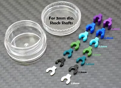 NPRC Drag Racing Shocks Upgrade Front Suspension Up-Travel Limiter Clips DR10 RC - Image 1 of 4