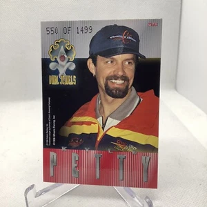 1996 Crown Jewels Elite Dual Jewels Garnet /1499 Bobby Hamilton Kyle Petty #DJ6 - Picture 1 of 2