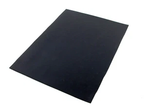 Hoja de goma maciza 5" de ancho, 7" de largo, 1/32"" de espesor; S 32-0507 - Imagen 1 de 1