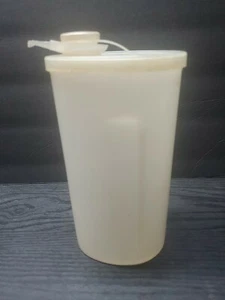 Jarra de jarabe Tupperware Sweet Saver de colección #640-8 sello de vertido sin goteo #641-8 - Imagen 1 de 8