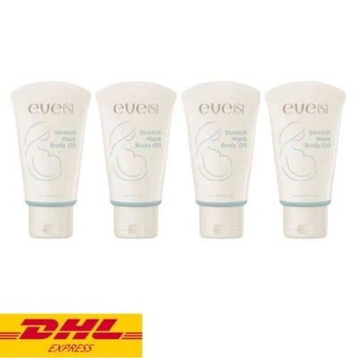 4x EVE'S Stretch Mark Body Oil Gel Reduce Blemishes Scars Cracks Dry Skin 90 g - Image 1 of 4