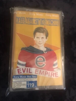 SEALED! Rage Against The Machine Evil Empire 2002 RTAM cassette tape NIB - Image 1 of 4