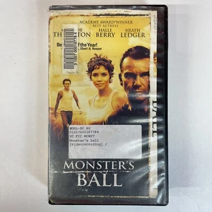 Monster's Ball Vintage 2001 VHS Tape Lions Gate Billy Bob Thornton Halle Berry - Picture 1 of 11