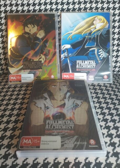 Anime DVD Fullmetal Alchemist COMPLETE Series + 2 Movie + Live Action ENG  SUB R0