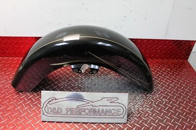 Harley Road Glide 2016 fabricante original cuarzo negro guardabarros delantero liso ver descripción RG34 Foto 1 de 4