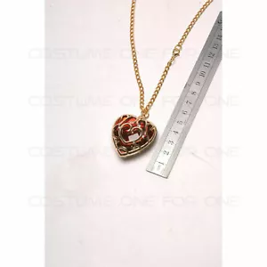 The Legend of Zelda Heart Golden Pendant Necklace - Picture 1 of 4