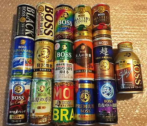 Suntory, BOSS, Sellection, café enlatado japonés, actualizado 1/3 - Imagen 1 de 12