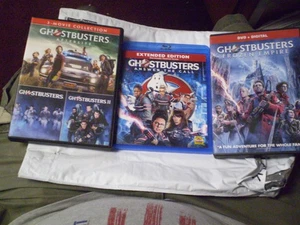 (5) Ghostbusters Blu-Ray/DVD Lot: Ghostbusters + Answer the Call + Frozen Empire - Picture 1 of 1