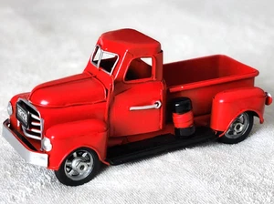 Altmodischer nostalgischer roter Pickup Truck ~ NEU - Bild 1 von 4