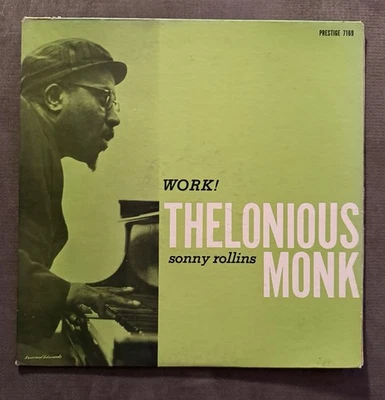 THELONIOUS MONK: Work! w/ Sonny Rollins US Prestige DG Jazz Vinyl Mint! - Image 1 of 4