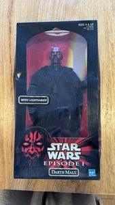 DARTH MAUL ACTION COLLECTION EPISODE 1 12" STAR WARS NEW HASBRO - Picture 1 of 3