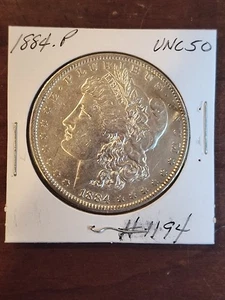 1884 P Morgan Silber Dollar ■ UNC ■ #1191 - Bild 1 von 4