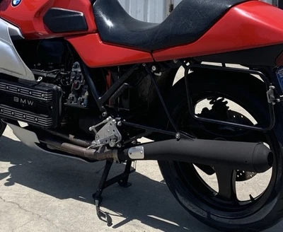 K100 Dunstall staintune BMW K100 Exhaust And Custom Brackets - Image 1 of 4