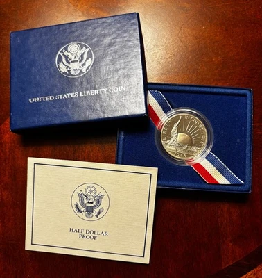 1986-S United States Liberty Coin Half Dollar - Image 1 of 4