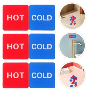 20 PCS Hot and Cold Distinction Sign Water Identification Stickers - Picture 1 of 12