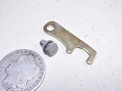 86 HONDA TG50 GYRO S BOMBA DE INJEÇÃO DE ÓLEO ASY PLACA DE RETENÇÃO DE MONTAGEM E PARAFUSO - Imagem 1 de 4