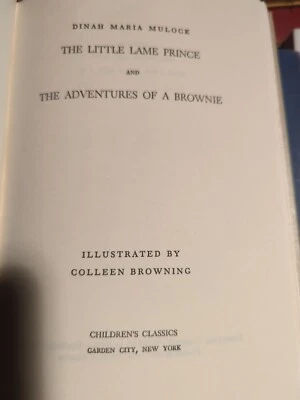 The Little Lame Prince and The Adventures Of A Brownie by Dinah Mulock 1956 Foto 1 de 4