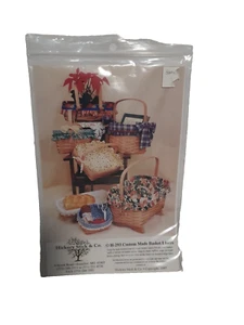 Hickory Stitck & Co Patterns: Custom Made Basket Fabric Liners Inserts H-293, - Picture 1 of 7