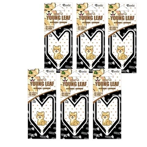 Treefrog Young Leaf JDM Squash scent 6-Pack Cute Shiba Car Hanging Air Freshener - Bild 1 von 5