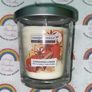 Yankee Candle Christmas Cinnamon Cider Scented Candle 200g- Brand New Free P&P - Picture 1 of 4