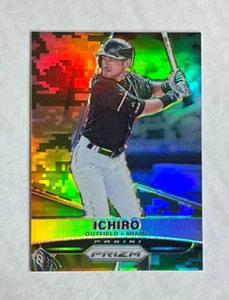 ICHIRO SUZUKI 2015 Panini Prizm CAMO PRIZM SP PARALLEL 092/199! #77! HUGE SALE! - Picture 1 of 1