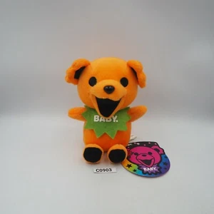 Grateful Dead Bear GDP C0903 Baby Colorful 2009 Orange 5" Plush Toy Doll Japan - Picture 1 of 8