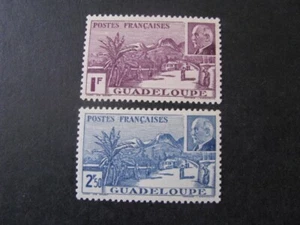 Juego de estampillas de Guadalupe Scott # 157-158... ¡Envío gratuito! - Imagen 1 de 5