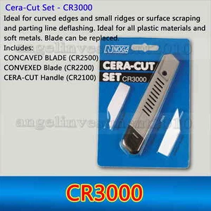 1 Satz CR3000 Entgratwerkzeug mit KONVEXER und KONVEXER KLINGE kompatibel  - Bild 1 von 3