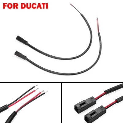 Conector de enchufe de cables de señal de giro para DUCATI Monster 821 696 Multistrada Scramble Foto 1 de 4
