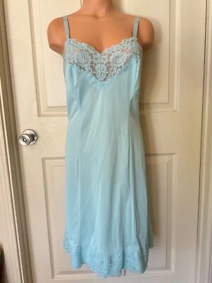 Corpiño de encaje floral azul sin tirantes completos Penney’s Gaymode vintage talla 36 Foto 1 de 4