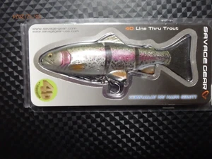 SAVAGE GEAR 4 D LINE Thru/Trout Gummifisch 15 cm 35gr /Stahlv.2 Drilling in OVP - Bild 1 von 6