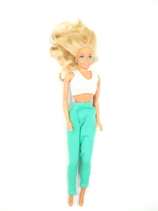 Vintage Barbie türies Hose weißes Top | ausgebleicht | lose - Bild 1 von 11