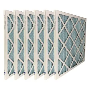 Filters Fast 17x22x1 Pleated Air Filter (6 Pack), Merv 11 | 1" AC Furnace - Picture 1 of 1