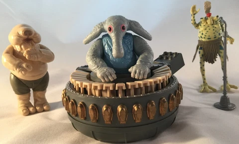 Star Wars Max Rebo Band Sy Snootles Tik Tali Talosh 1983 Vintage Kenner 5-Piece Cover