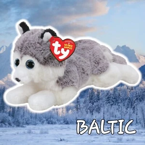 ❤️ 2020 BALTIC Alaskan HUSKY DOG Ty® Beanie Babys 19. Gen Hang Tag *NEU* - Bild 1 von 4