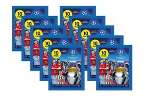 Topps Champions League Sticker 2020/2021 - 10x Tüten je 10 Sticker Saison 20/21  - Picture 1 of 1