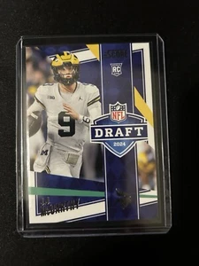 2024 Score - J.J. McCarthy - Minnesota Vikings - NFL Draft - RC - #4 - Picture 1 of 2