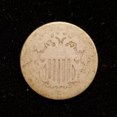 1876 5C - Five cents - Shield Nickel - F1614 - Image 1 of 2