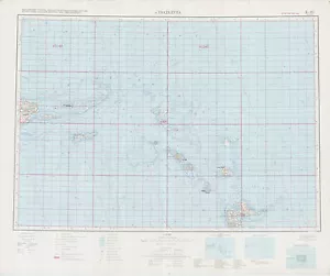 Russian Soviet Military Topographic Maps - GUADELOUPE (France), 1:1M, ed. 1966 - Picture 1 of 3