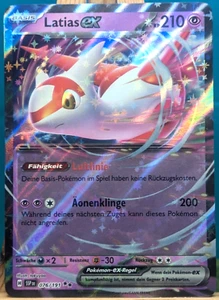 POKEMON - Chispas tormentosas - Latias EX - 076/191 - alemán - Imagen 1 de 1