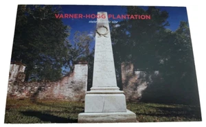 Varner-Hogg Plantation State Historic Site Postcard West Columbia Texas Cemetery - Picture 1 of 2