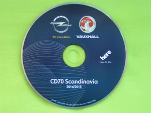 NAVIGATION OPEL CD 70 NAVI SKANDINAVIEN 2015 ZAFIRA ASTRA CORSA SIGNUM VIVARO - Bild 1 von 1