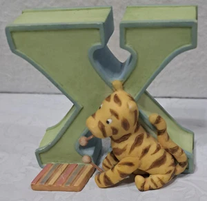 Classic Winnie the Pooh Bear 3D Alphabet Letter X Michel Resin Tigger Xylophone - Picture 1 of 8