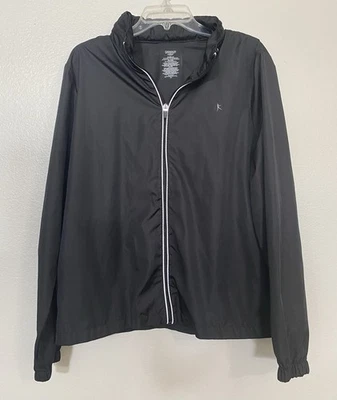 Danskin Now Women Hooded Long Sleeve Windbreaker Navy Blue Size XXL - Image 1 of 4