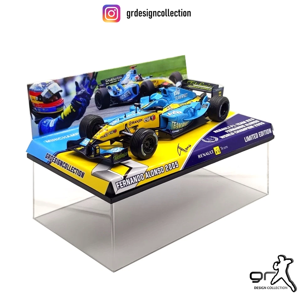 Fernando Alonso - Renault R25 - F1 World Champion 2005 / Altaya - IXO / 1:43 - Immagine 1 di 4