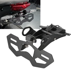 LED Tail Tidy Frame License Number Plate Bracket For YAMAHA MT-09 /SP 2021-2023 - Picture 1 of 24