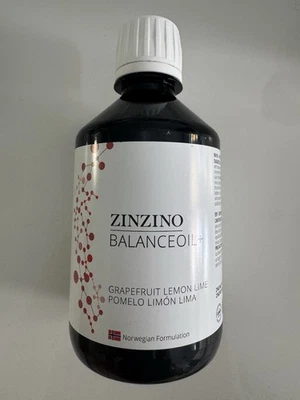 1 X 300 ml, Zinzino Balance oil+ Omega 3*,D3, Polyphenols, Grapefruit Exp.2027
