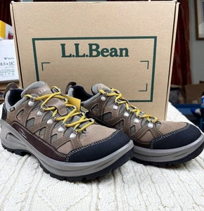 NWT Men's LL Bean Gore Tex Hiking Boots Size 9.5 Medium Vibram Made Italy - Picture 1 of 8