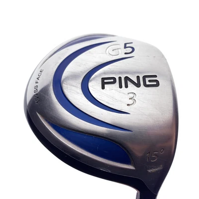 Used Ping G5 3 Fairway Wood / 15 Degrees / Regular Flex - Image 1 of 4